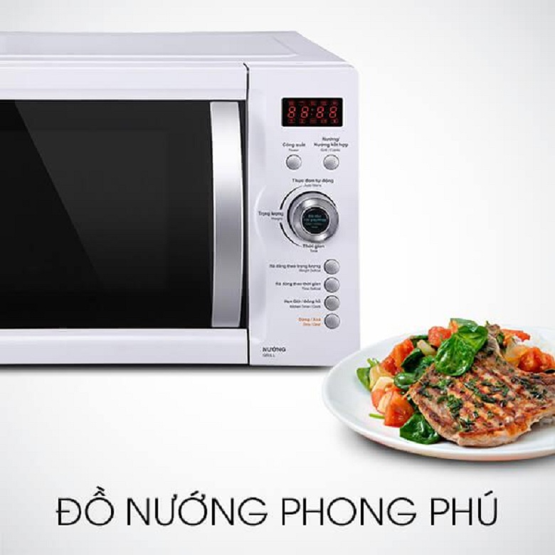 chức năng nướng - lo-vi-song-dien-tu-sharp-23l-rg371vnw-85K7SD