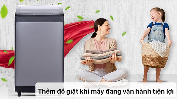 Máy giặt lồng đứng Sharp Inverter 9.5 Kg ES-X95HV-S