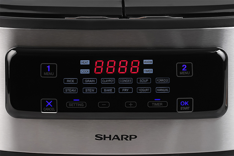 Bảng điều khiển Sharp 1.8 lít KN-TC50VN-SL Bạc