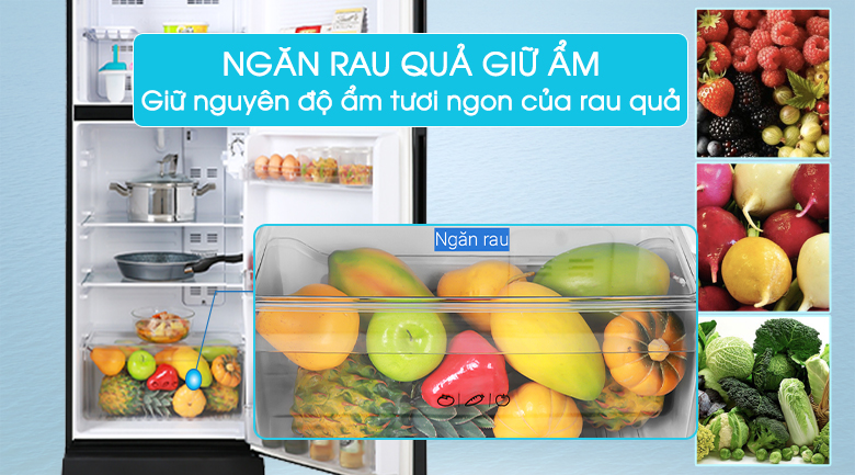 Ngăn rau quả giữ ẩm