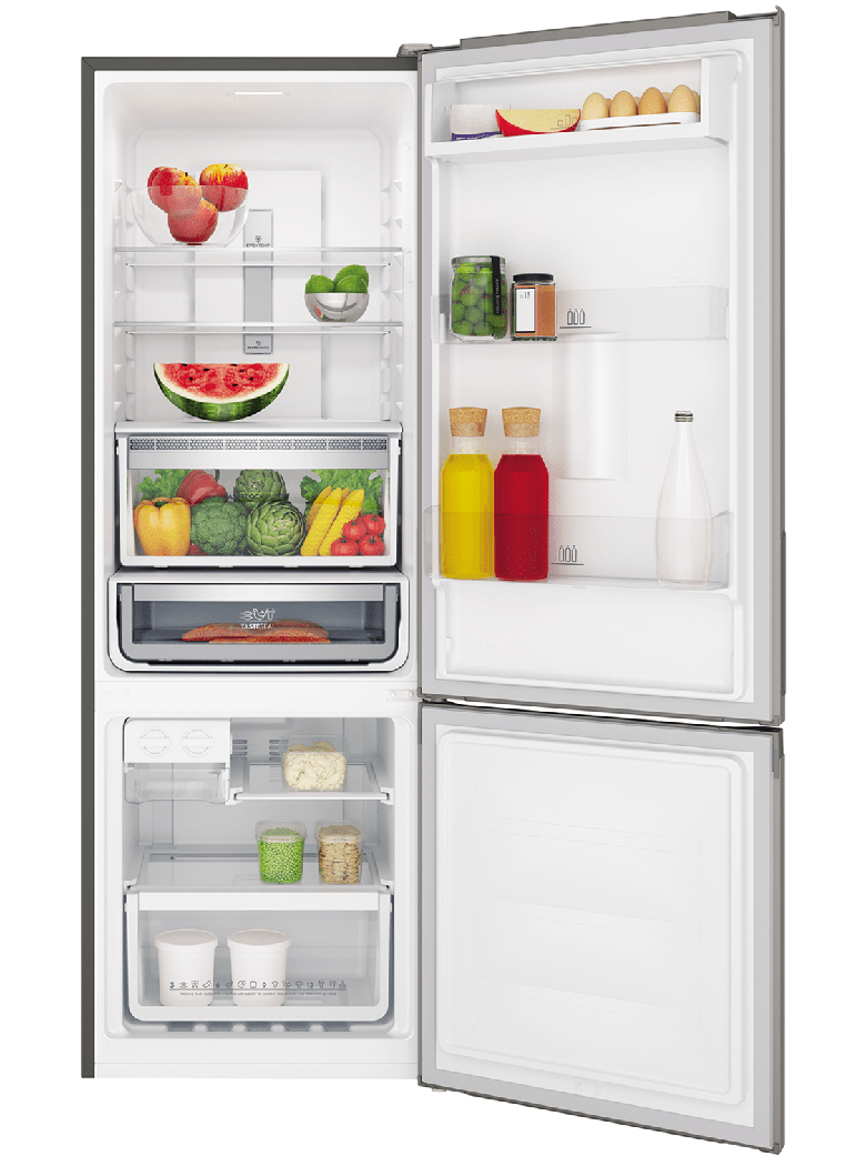 Tủ lạnh Electrolux Inverter 335 lít EBB3702K-A hộp đá xoay